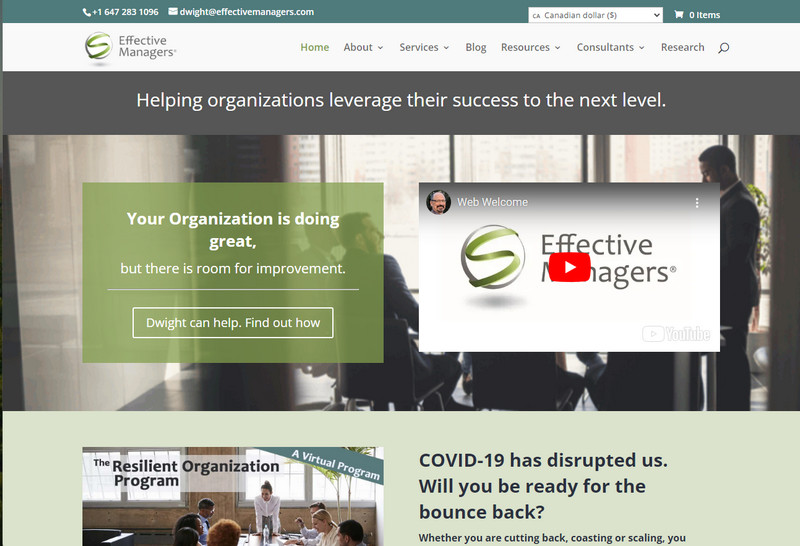 e-CGS Partner Clients: Effective Managers Inc.