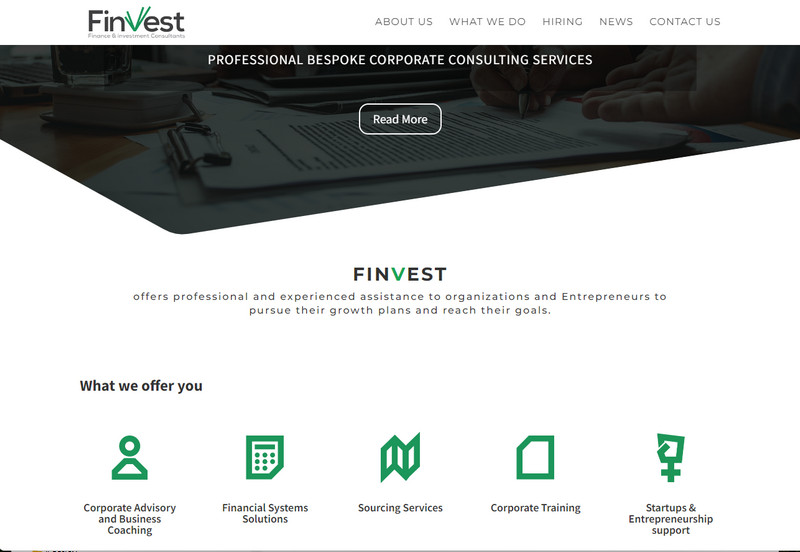 e-CGS Partner Clients: Finvest in Egypt