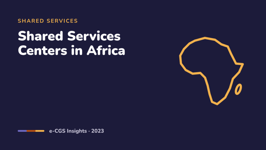 Shared Services Centers in Africa as a Key Strategy for Local Companies and Multi-Company Groups