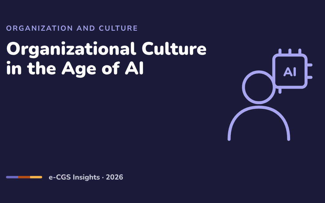 Organizational Culture in the Age of AI